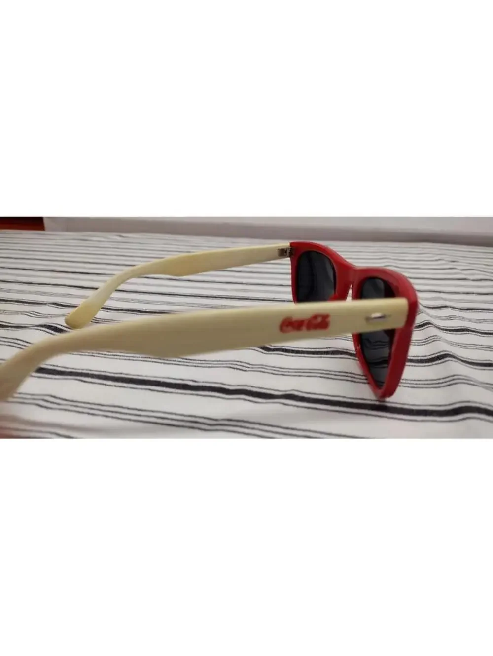 Vintage 1980s Coca Cola Children's Size Red Eyeglasses 1980s does 1950s Colors
